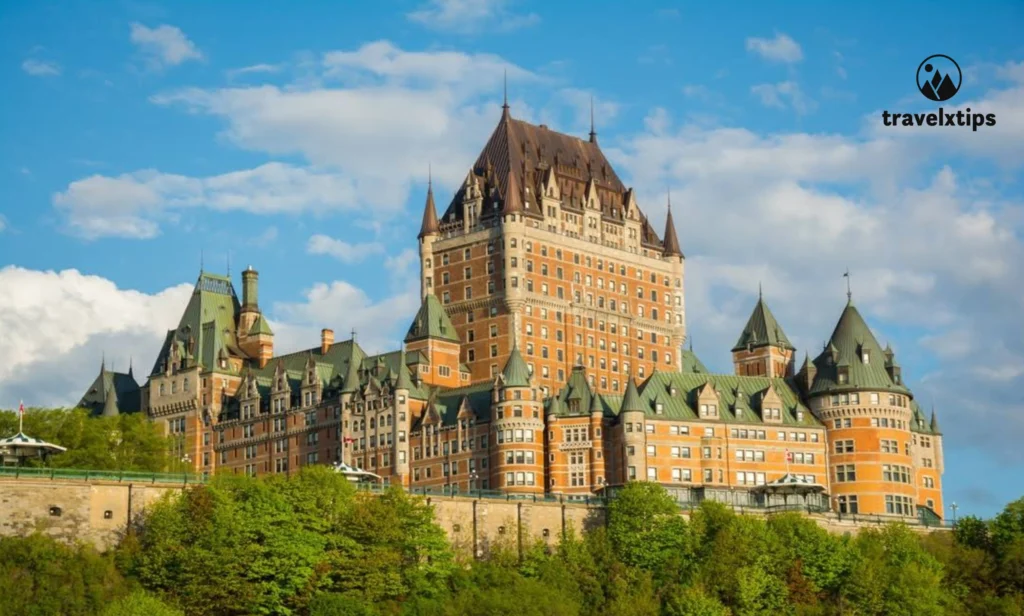 Fairmont Le Chateu hotel in Quebec